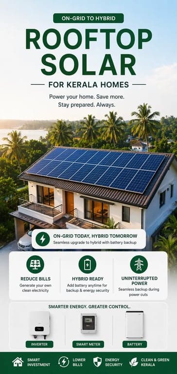 Upgrade Existing On-Grid Solar to Hybrid